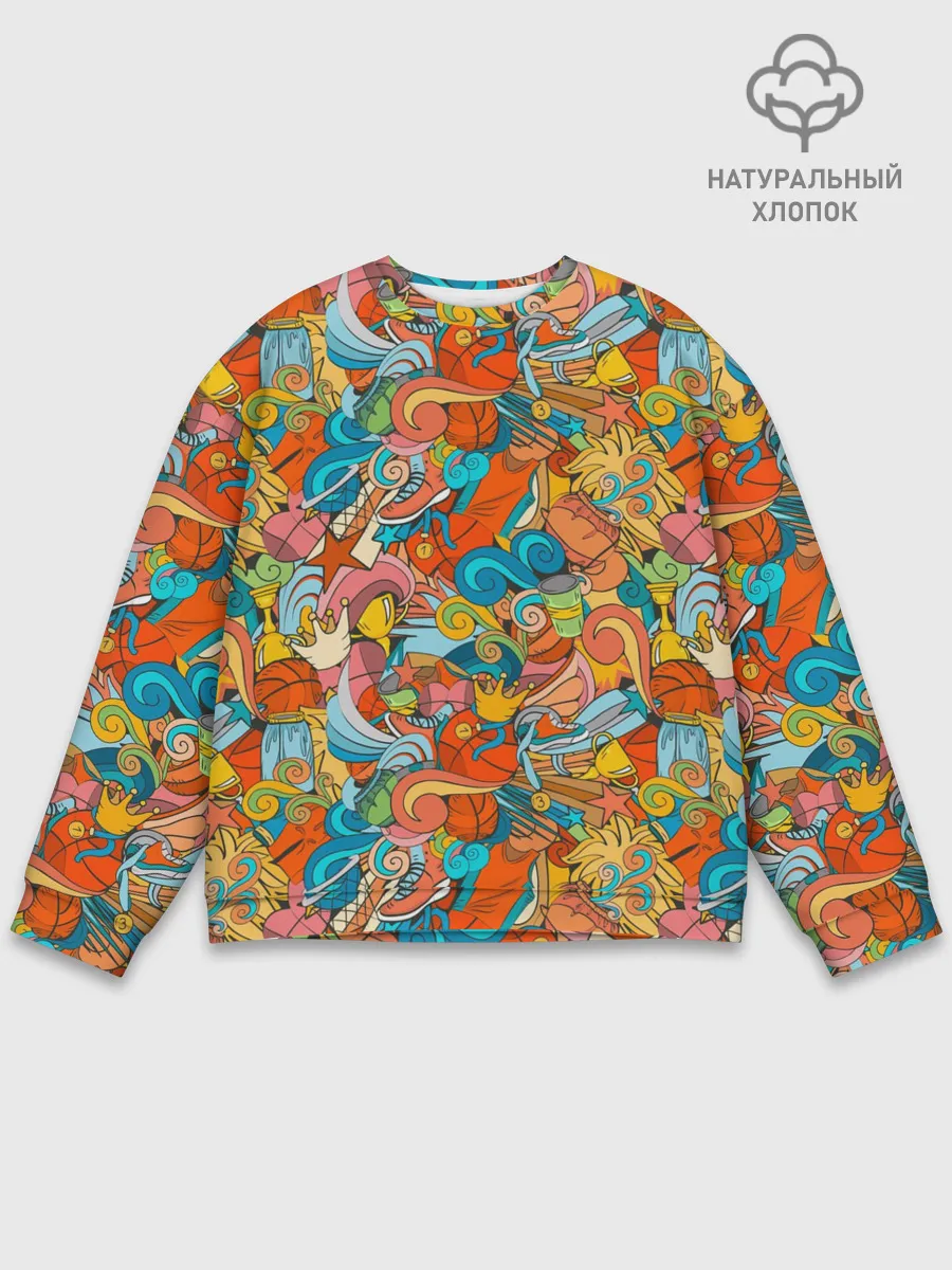 Мужской свитшот базовый / Basketball