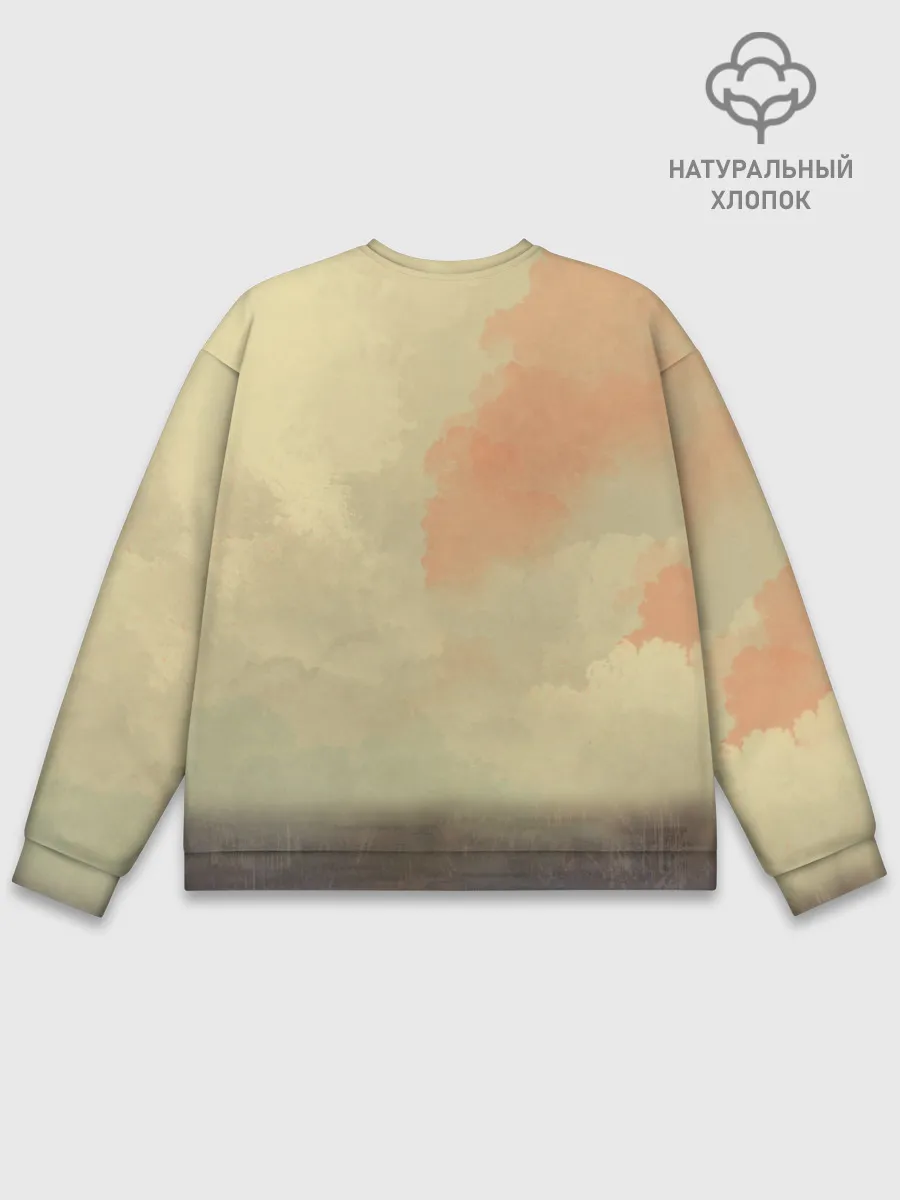 Мужской свитшот базовый / Сталкер одиночка