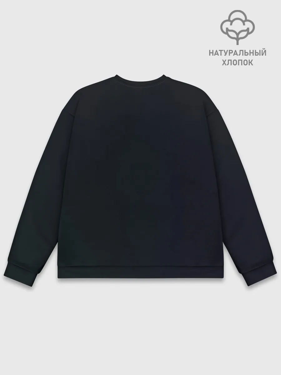 Мужской свитшот базовый / Анимационные Элли и Джоел