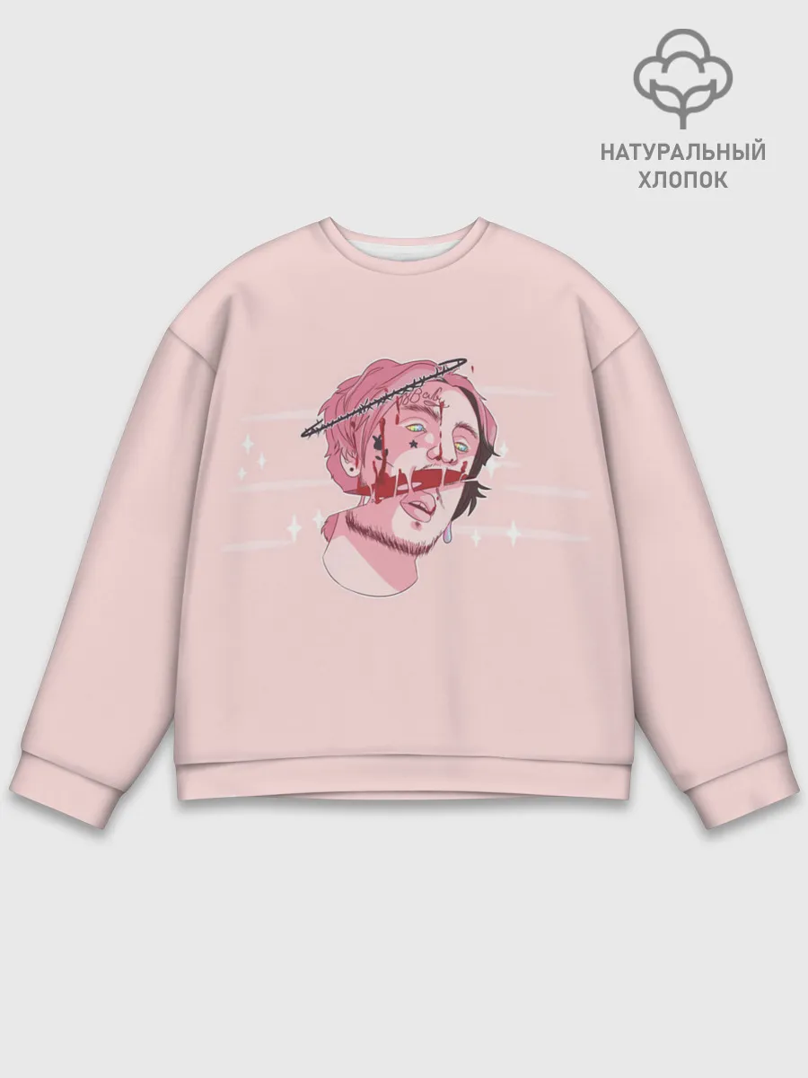 Мужской свитшот базовый / Super Lil Peep