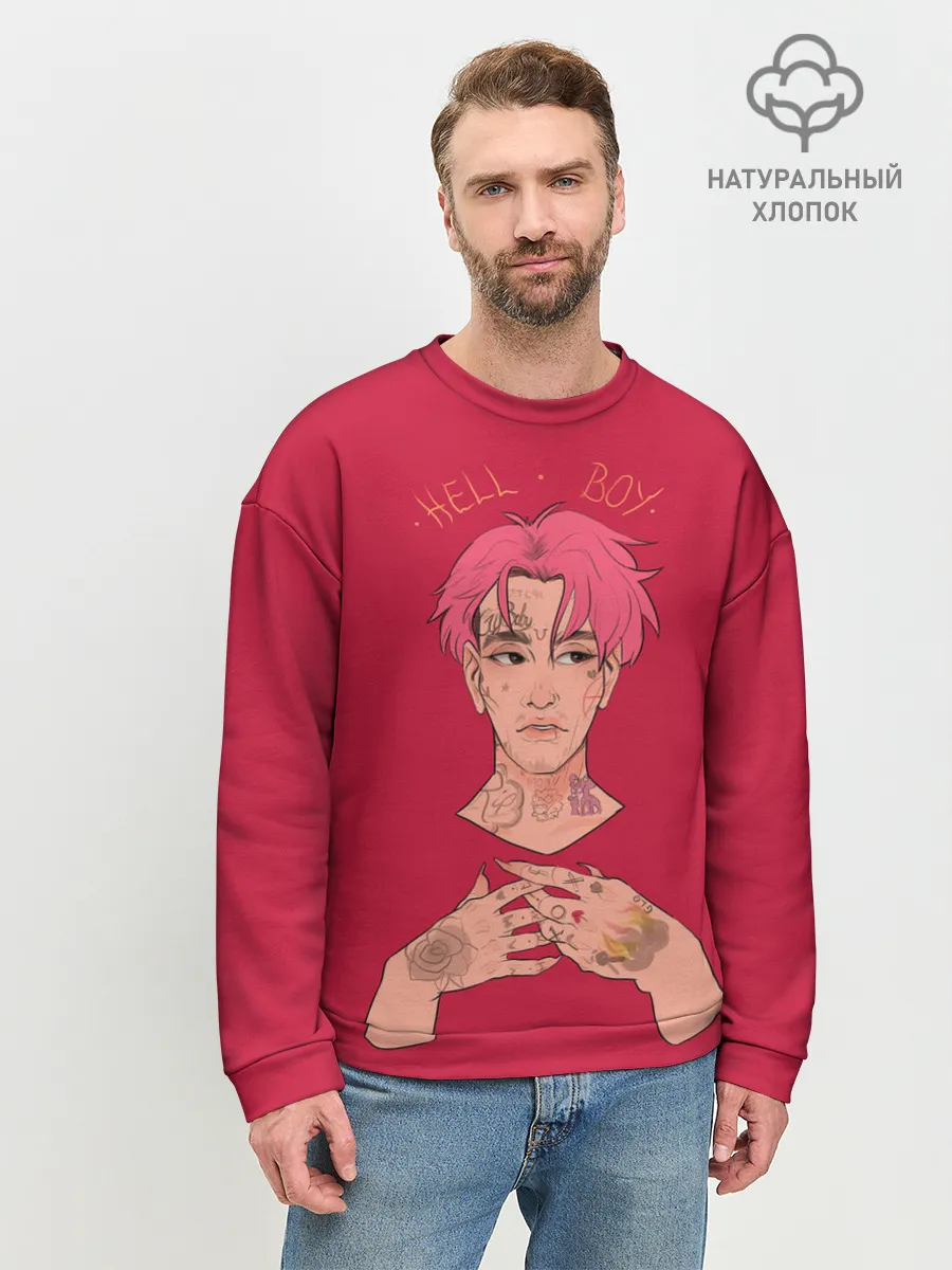Мужской свитшот базовый / Hell Boy