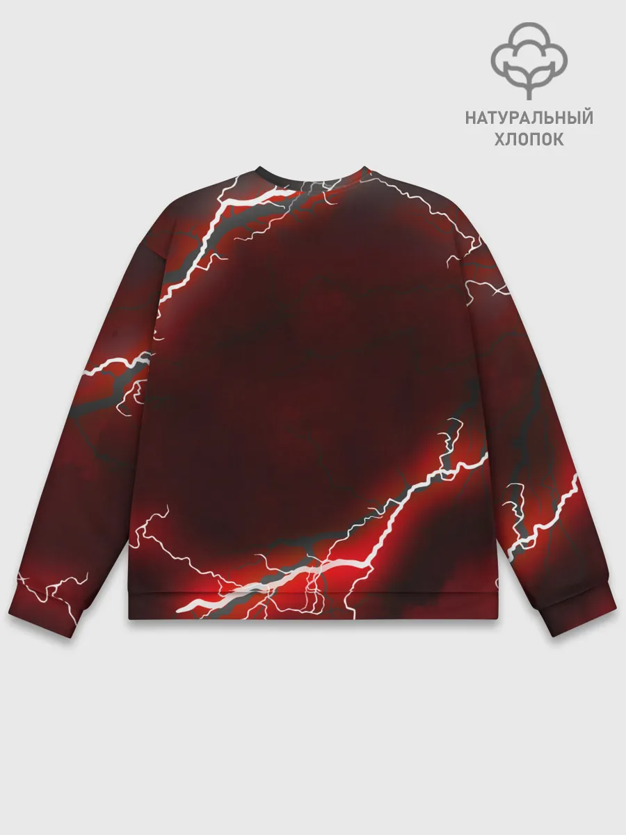 Мужской свитшот базовый / НЕЛЬЗЯ ЖИТЬ В СТРАХЕ | ЖИЗНЬ БЕЗ СТРАХА