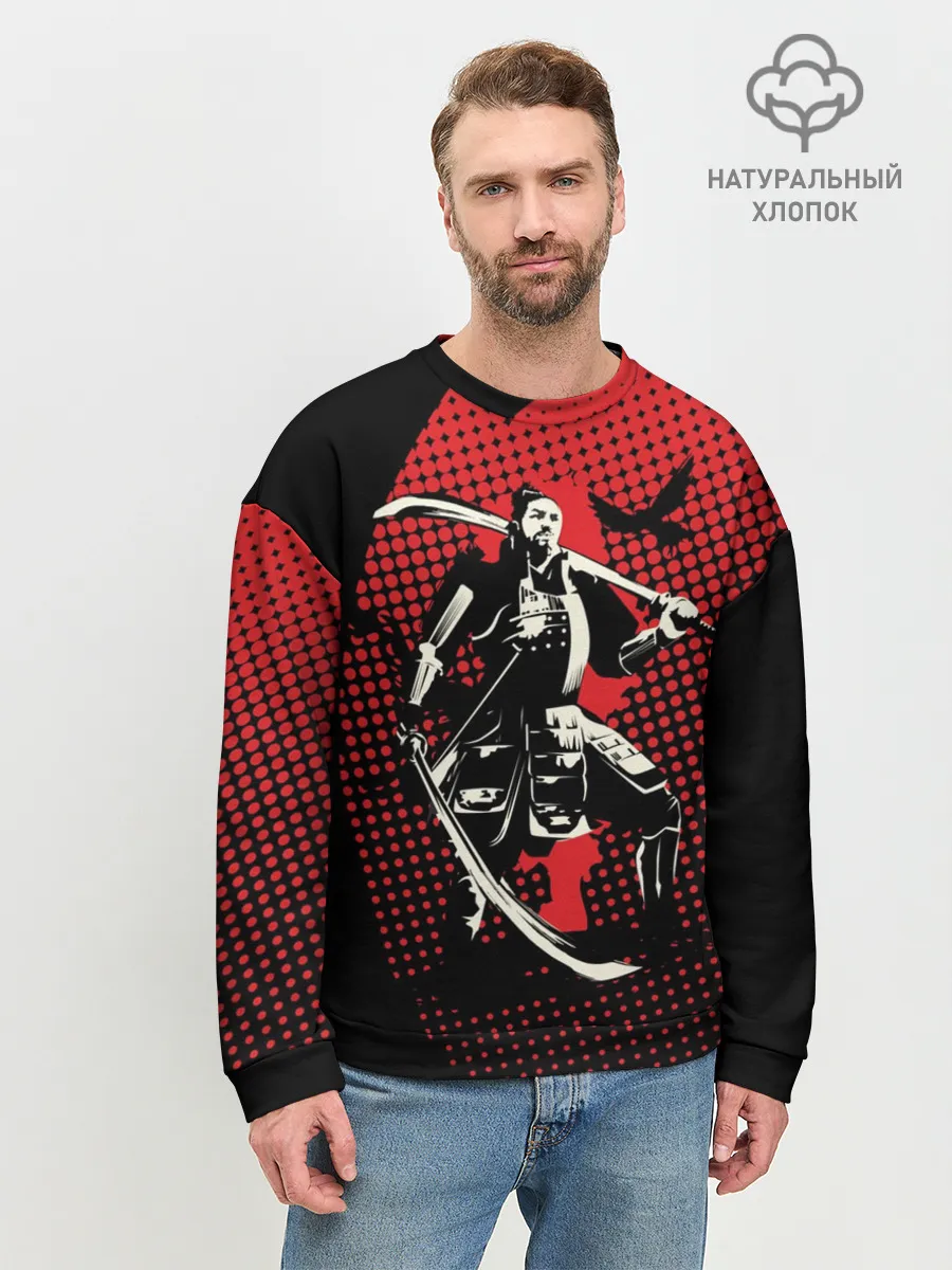 Мужской свитшот базовый / Самурай