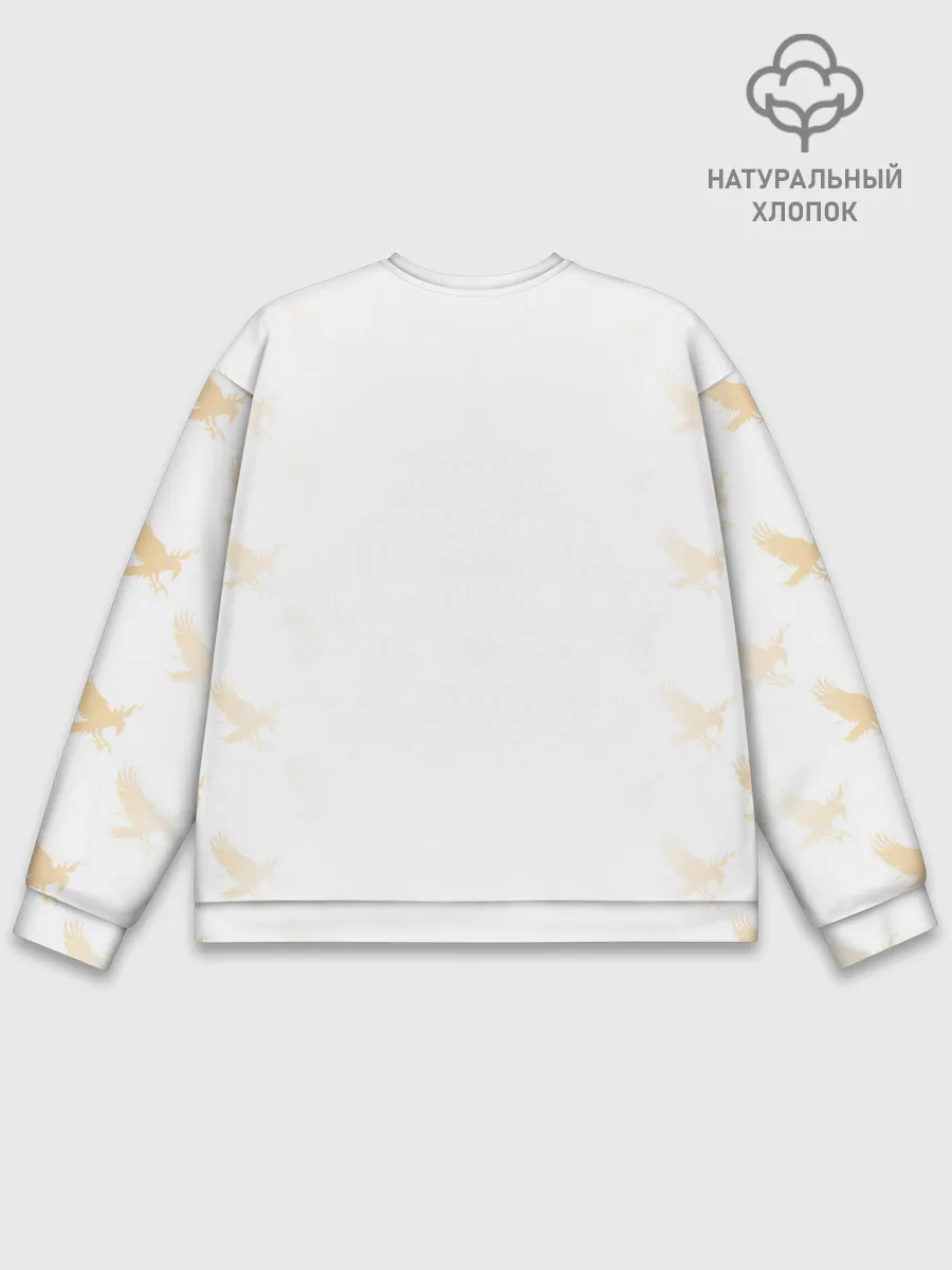 Мужской свитшот базовый / Майкл и Лили в роли персонажей Haikyuu!!