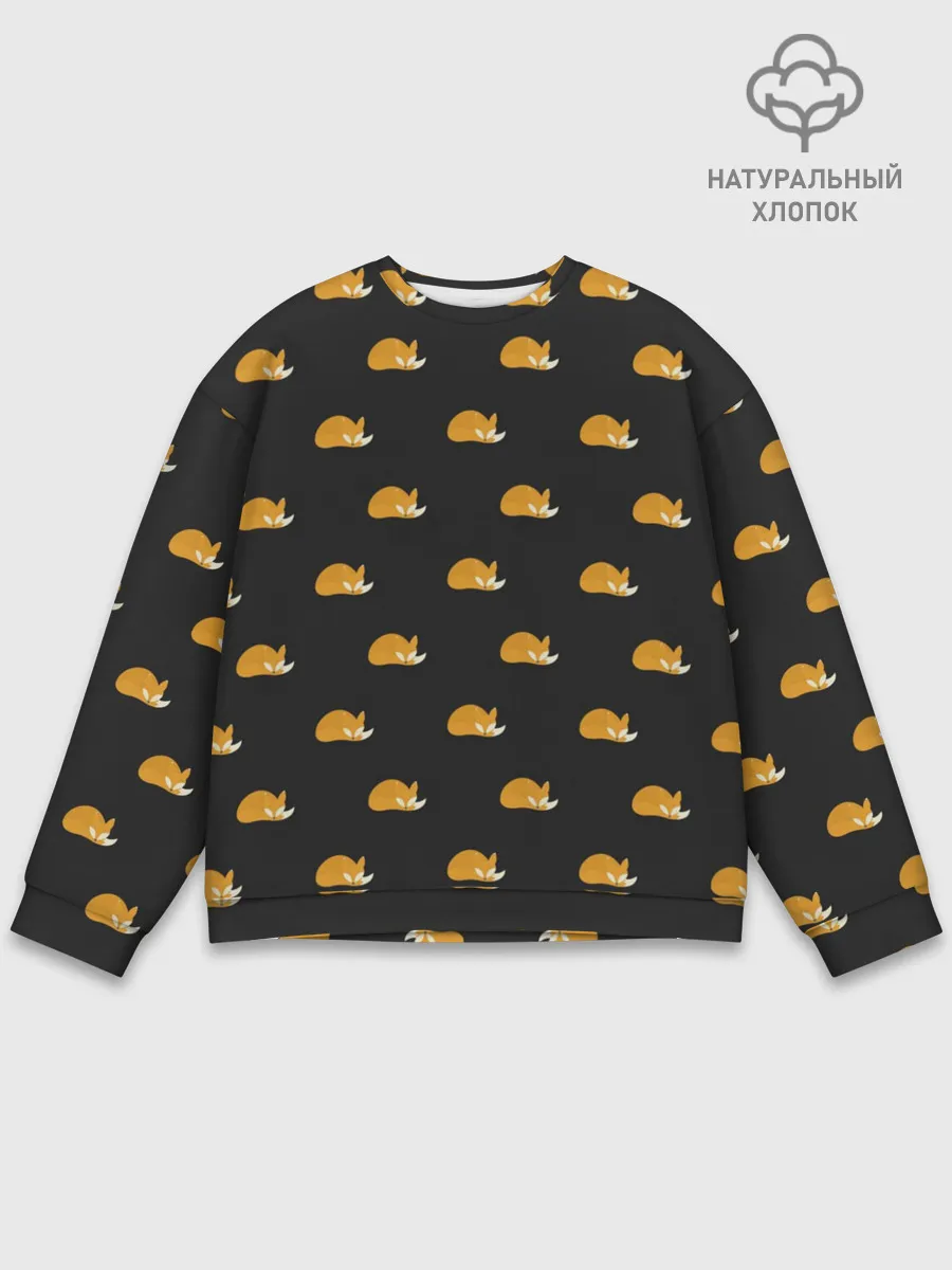 Мужской свитшот базовый / Лисы