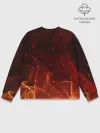 Мужской свитшот базовый / ПЛАМЯ 3D