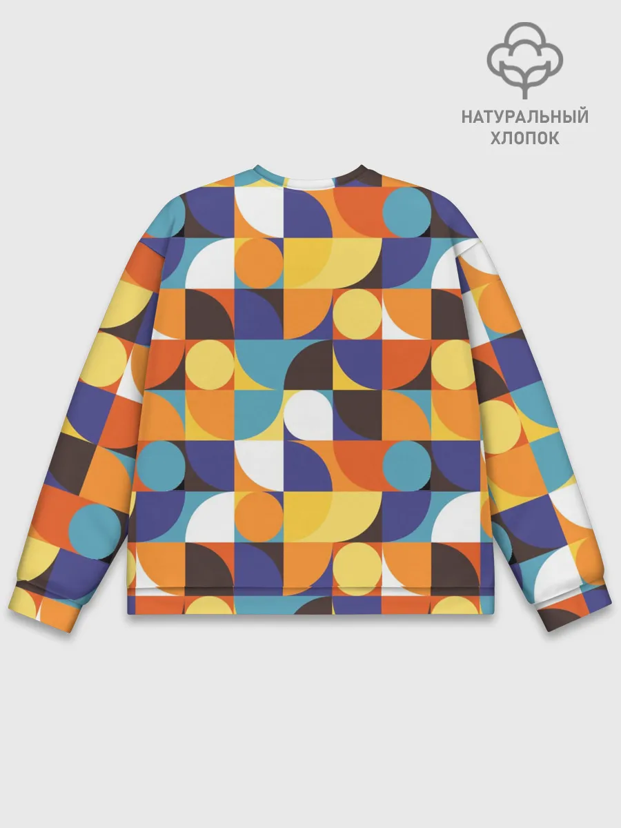 Мужской свитшот базовый / Геометрия