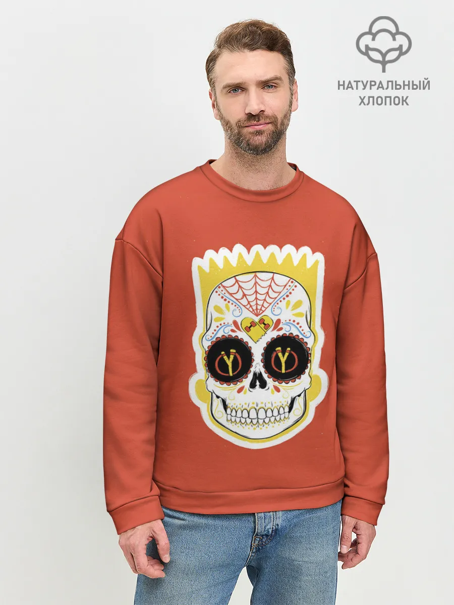 Мужской свитшот базовый / Мексиканский Барт