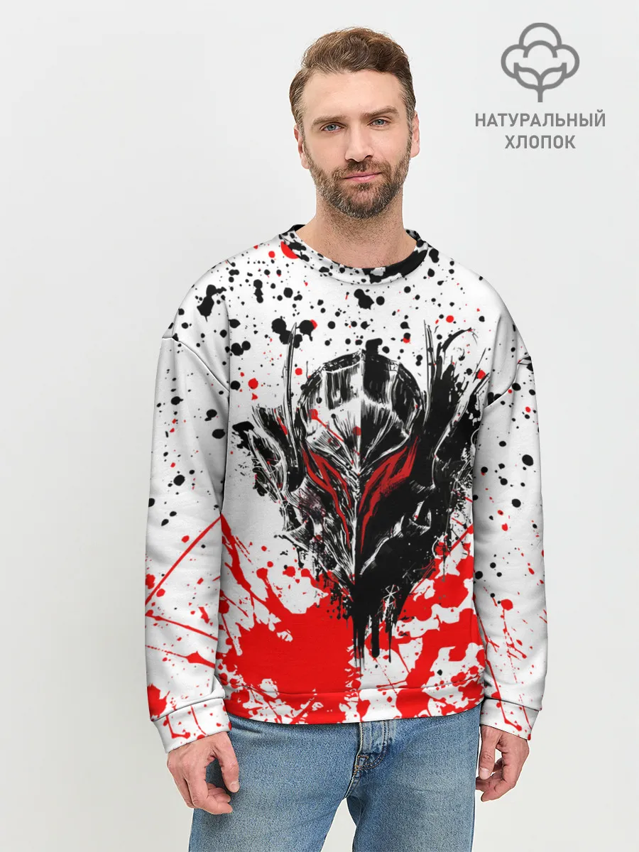 Мужской свитшот базовый / Броня Берсерка.