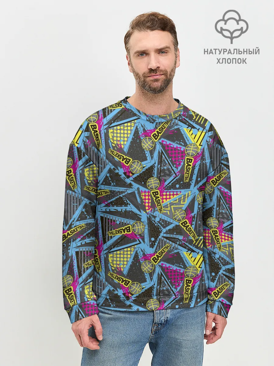 Мужской свитшот базовый / BASKETBALL