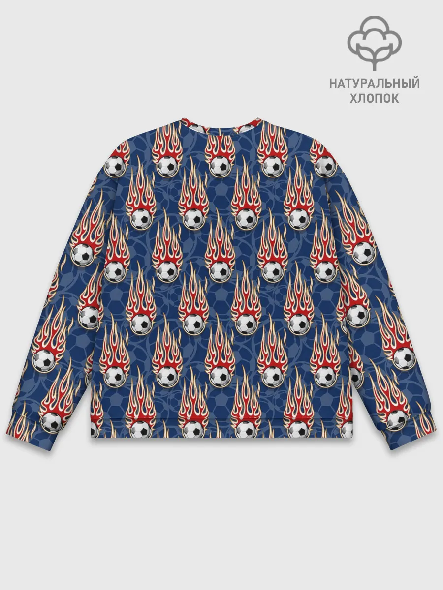 Мужской свитшот базовый / Футбольные Мячи