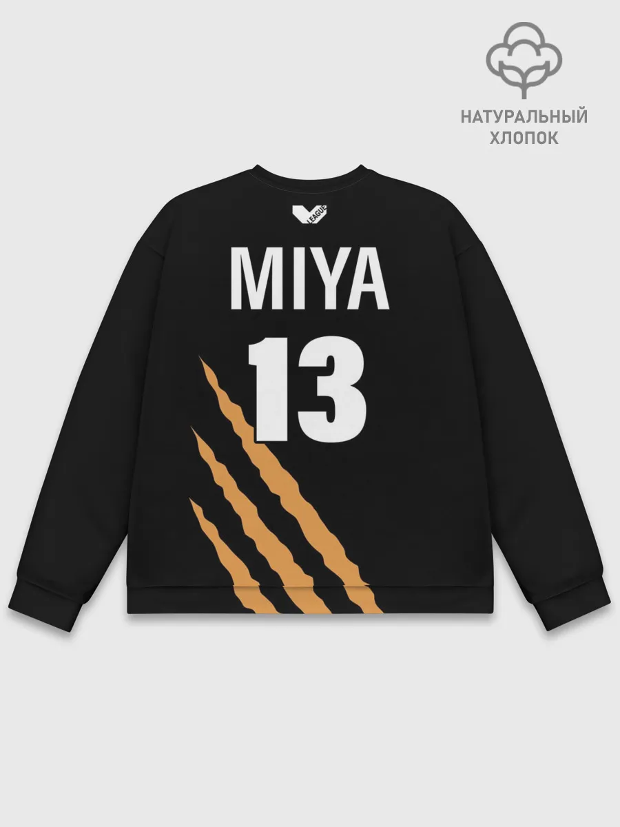 Мужской свитшот базовый / 13 | MSBY | BLACK JACKALS