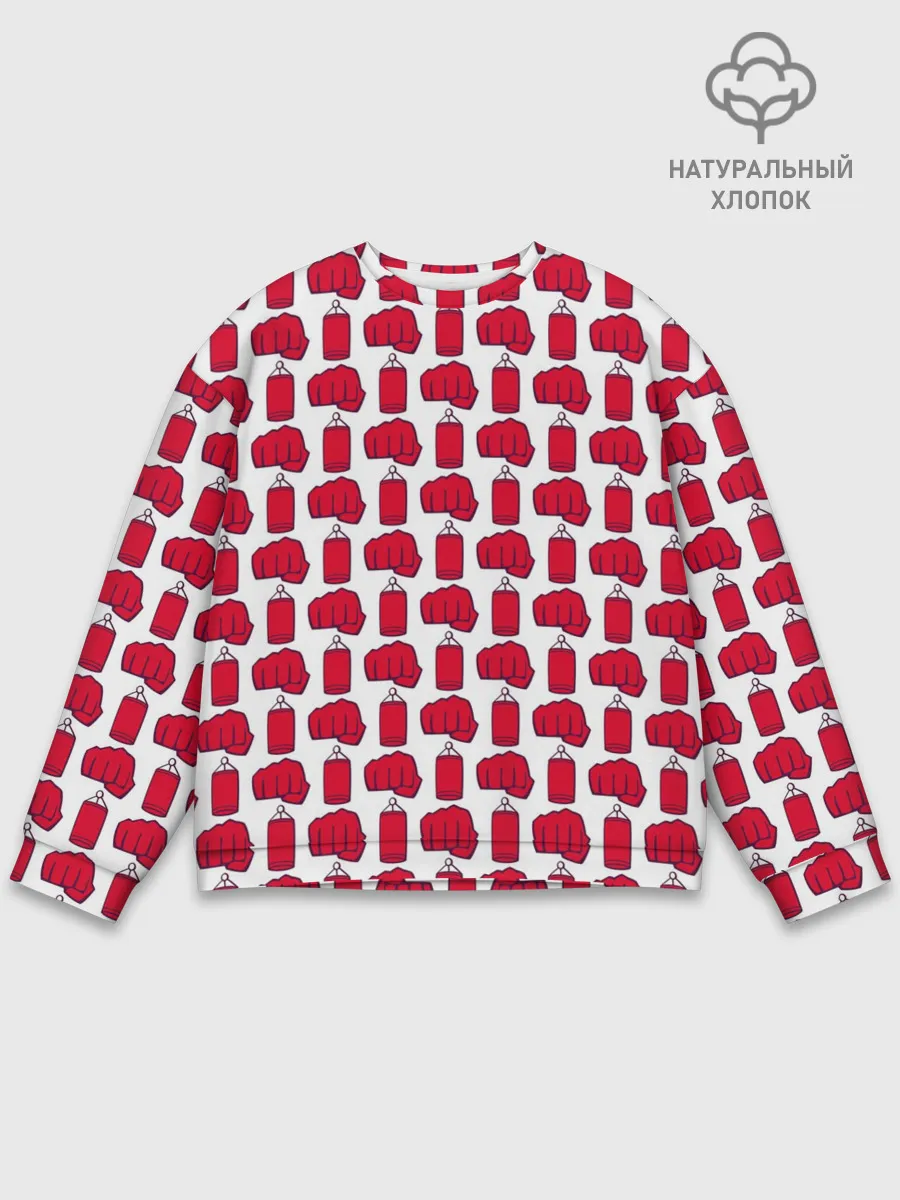 Мужской свитшот базовый / KickBoxing