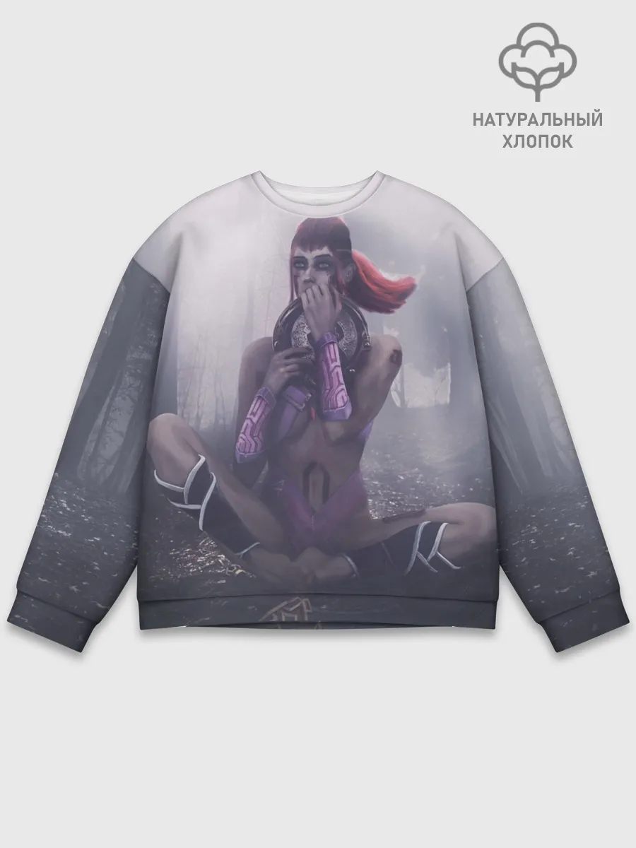 Мужской свитшот базовый / Wei. The first Aegis | Dota 2