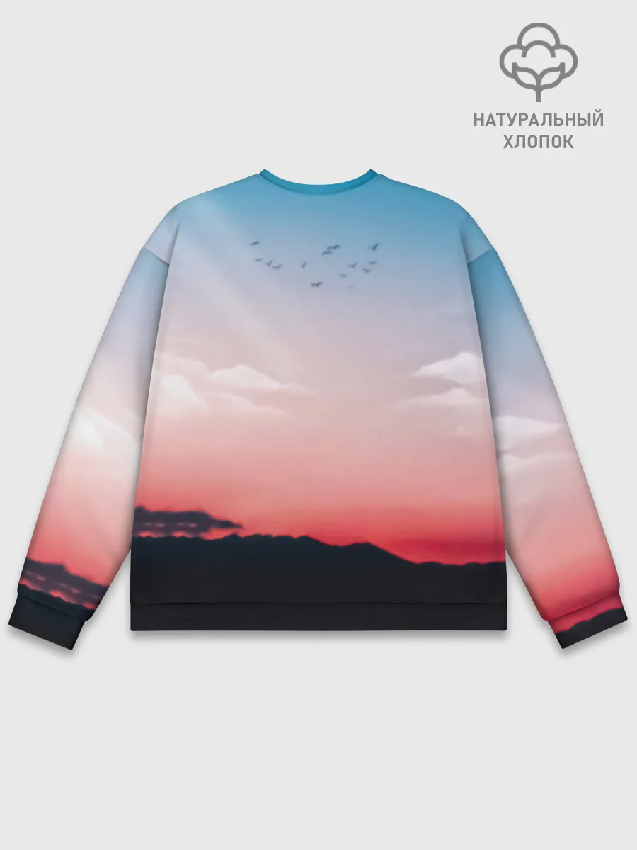 Мужской свитшот базовый / Ророноа Зоро эпичный One Piece