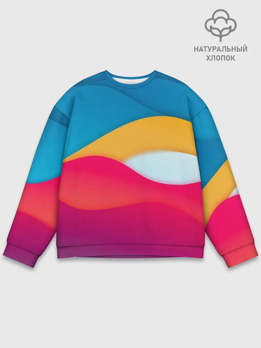 Мужской свитшот базовый / Палитра Цвета