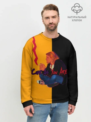 Мужской свитшот базовый / Come as you are