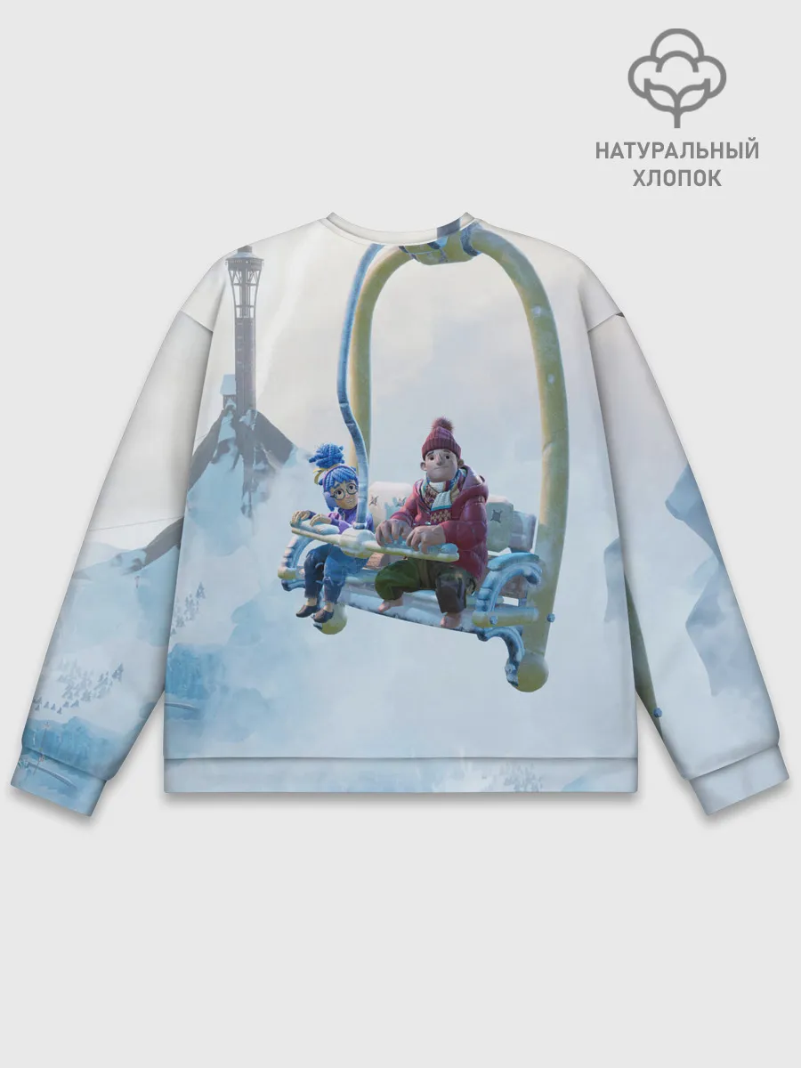 Мужской свитшот базовый / It Takes Two Коди и Мэй