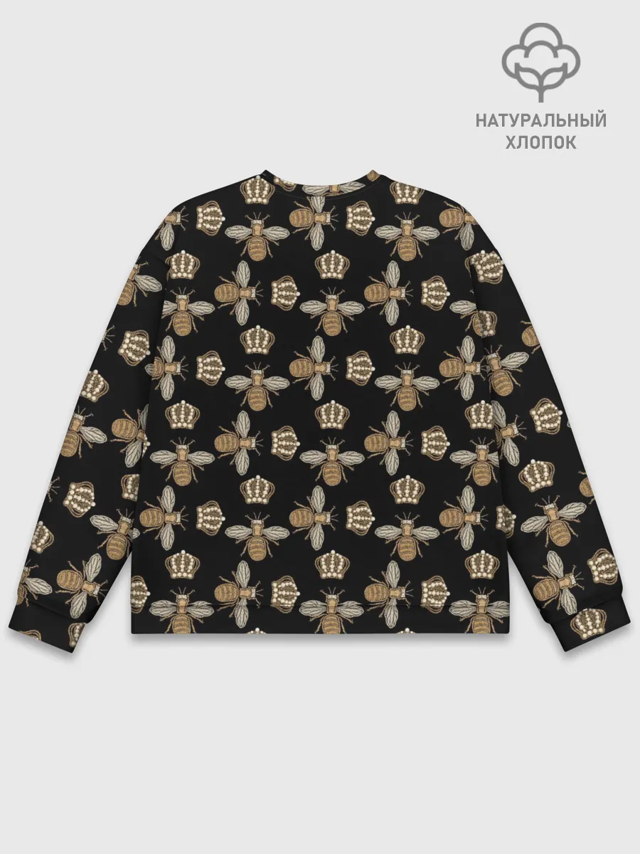 Мужской свитшот базовый / Королевы осы