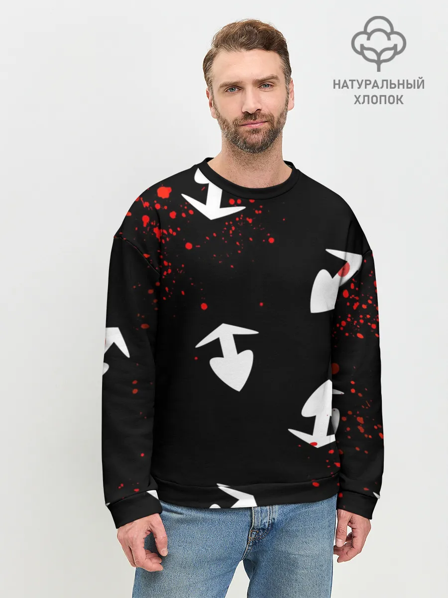 Мужской свитшот базовый / Плащ Хяккимару