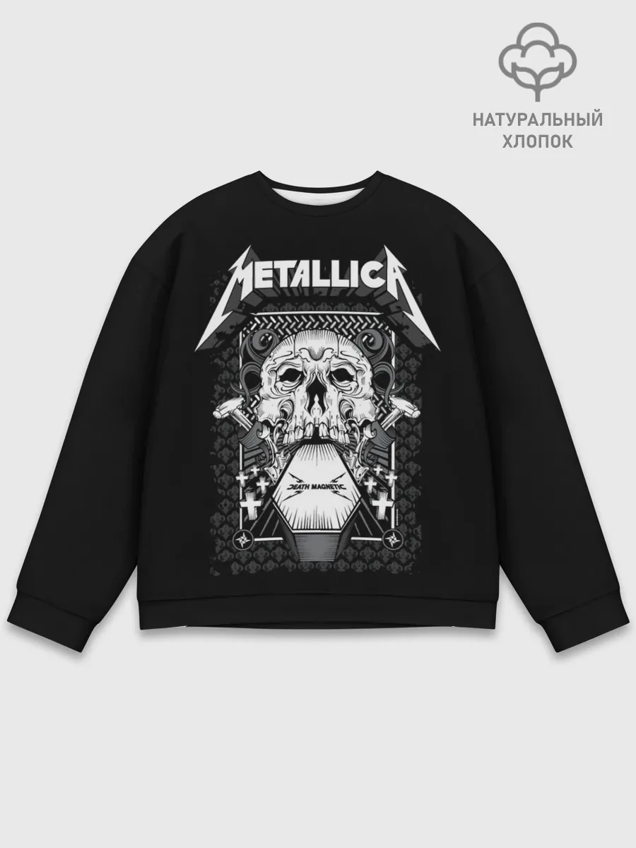 Мужской свитшот базовый / Death magnetic