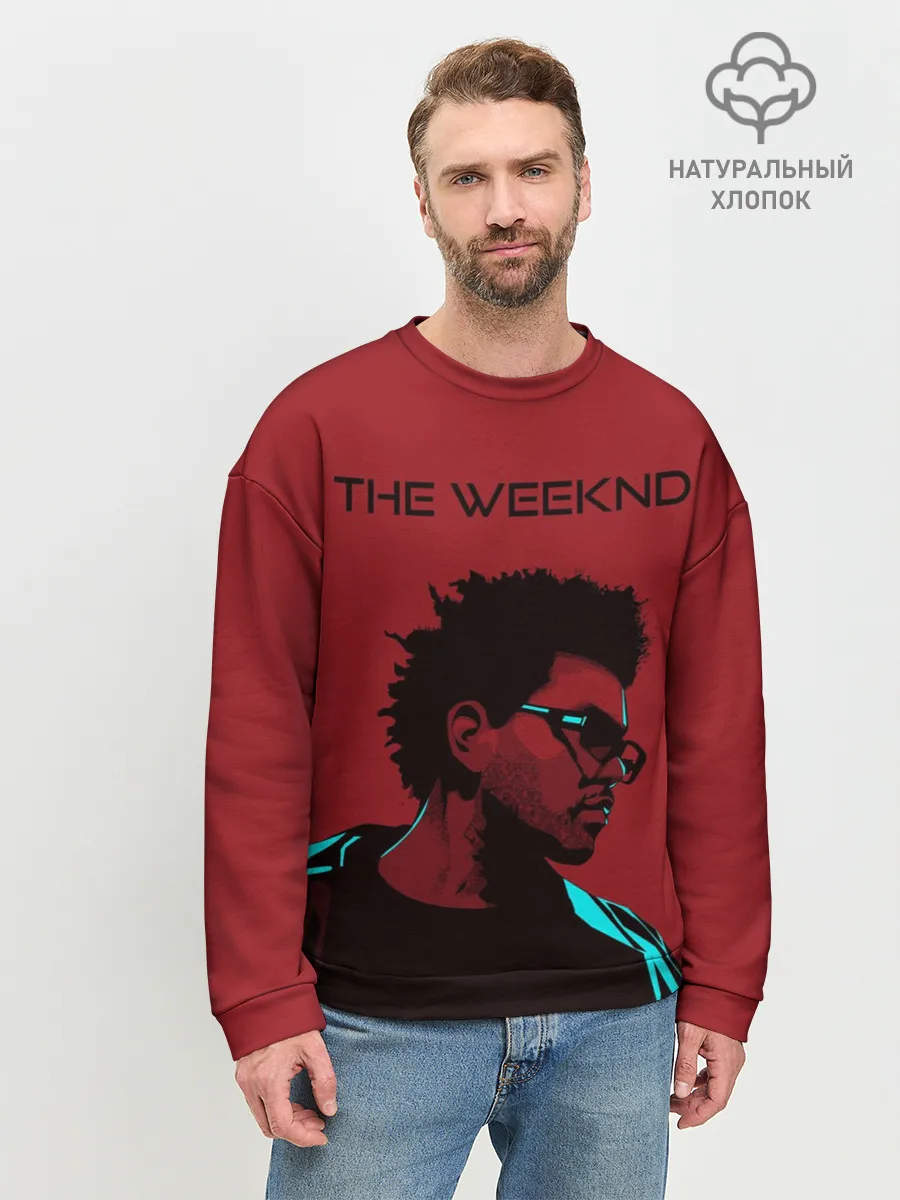 Мужской свитшот базовый / the weeknd