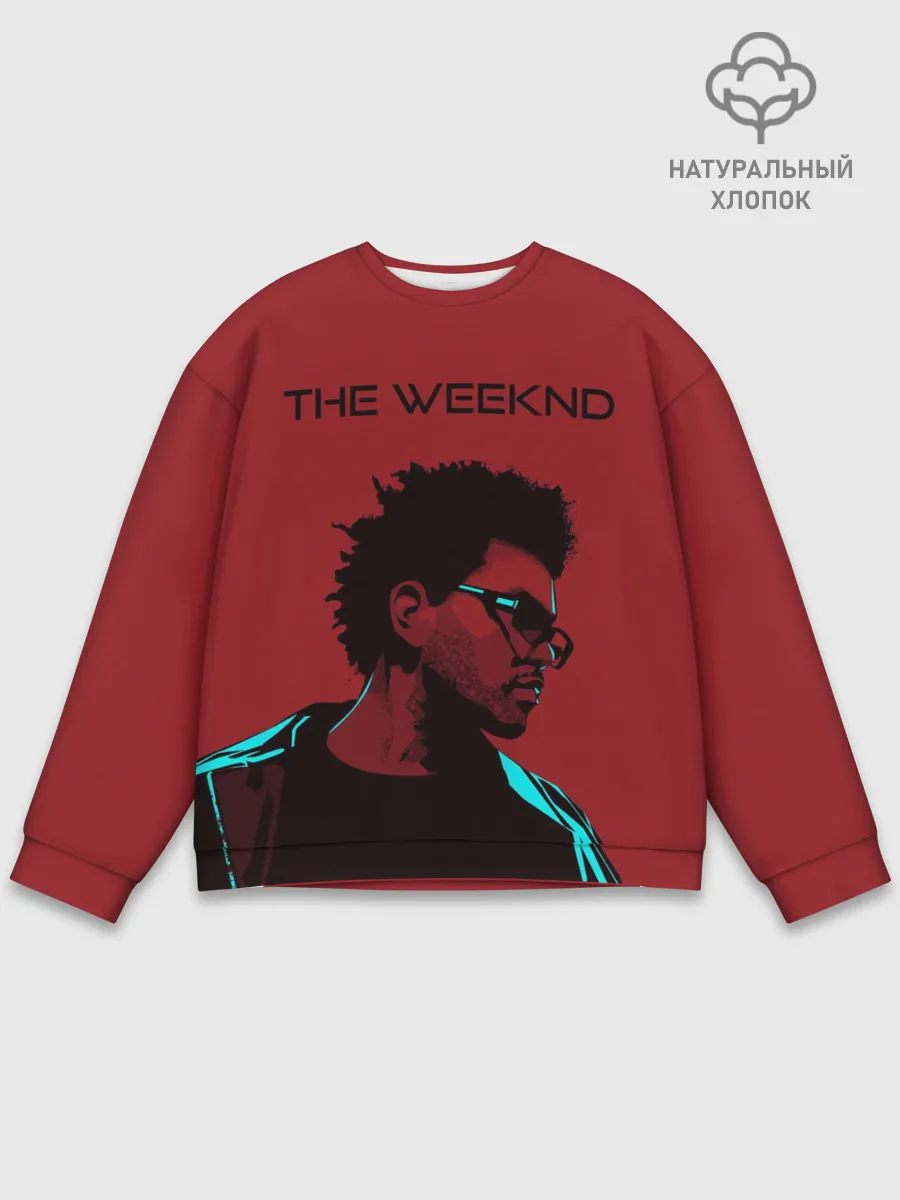 Мужской свитшот базовый / the weeknd