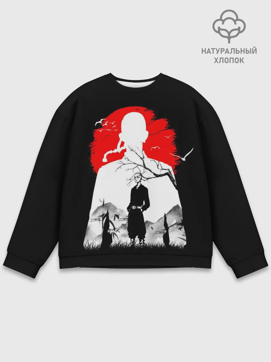 Мужской свитшот базовый / Кэн Рюгудзи Токийские мстители