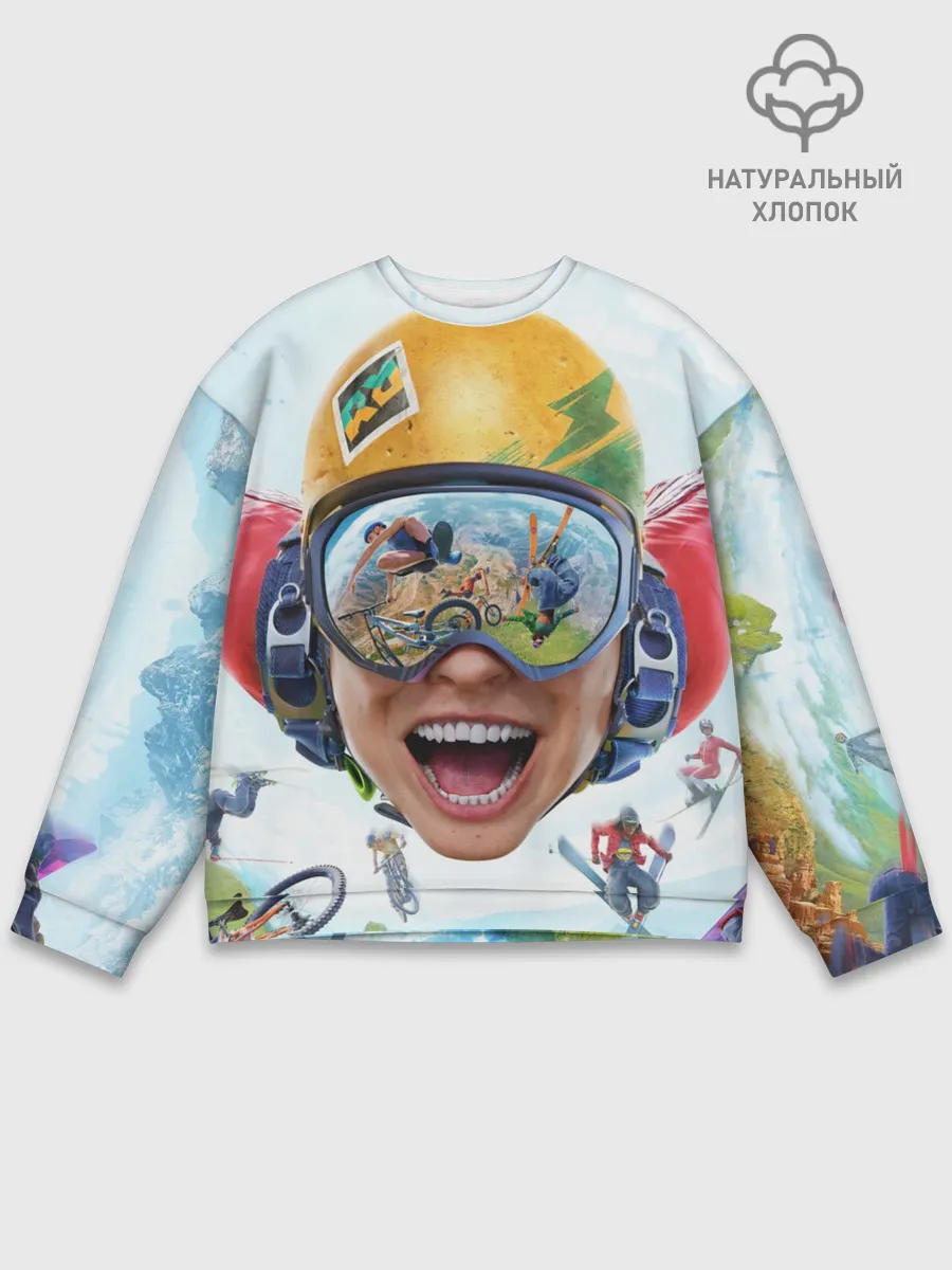 Мужской свитшот базовый / Riders Republic