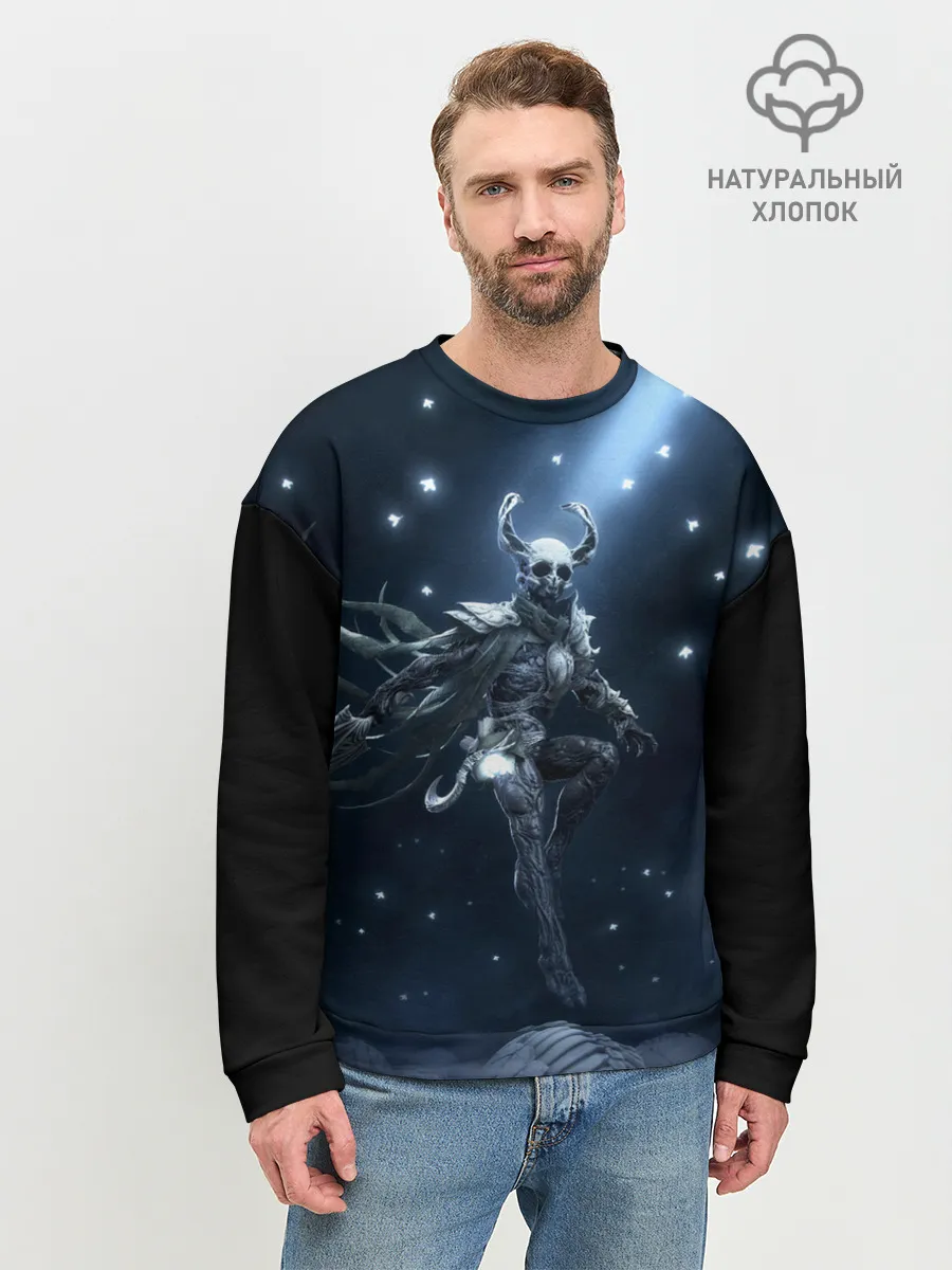 Мужской свитшот базовый / Настоящий рыцарь