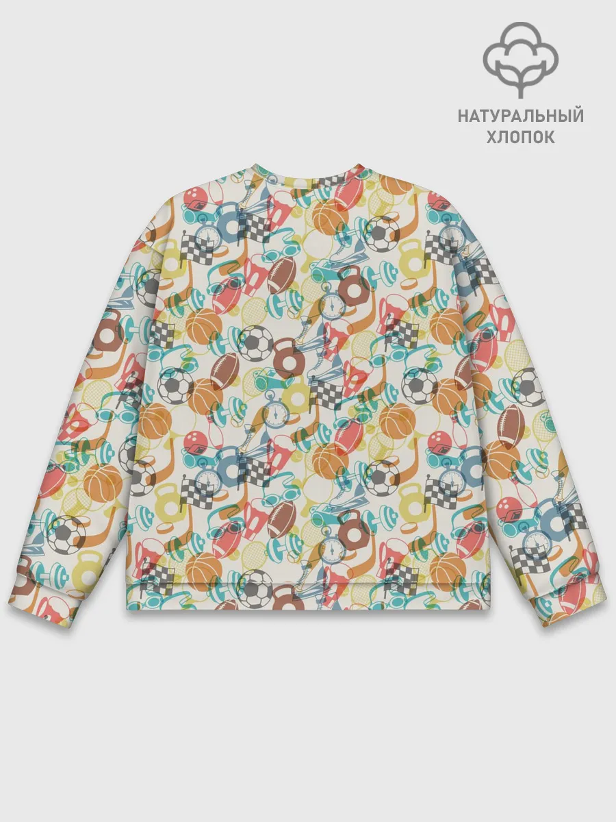 Мужской свитшот базовый / Разный Спорт