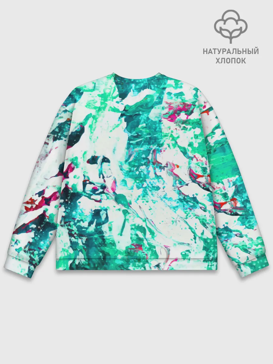 Мужской свитшот базовый / Берюза Морской