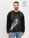 Мужской свитшот базовый / СИРЕНОГОЛОВЫЙ GLITCH