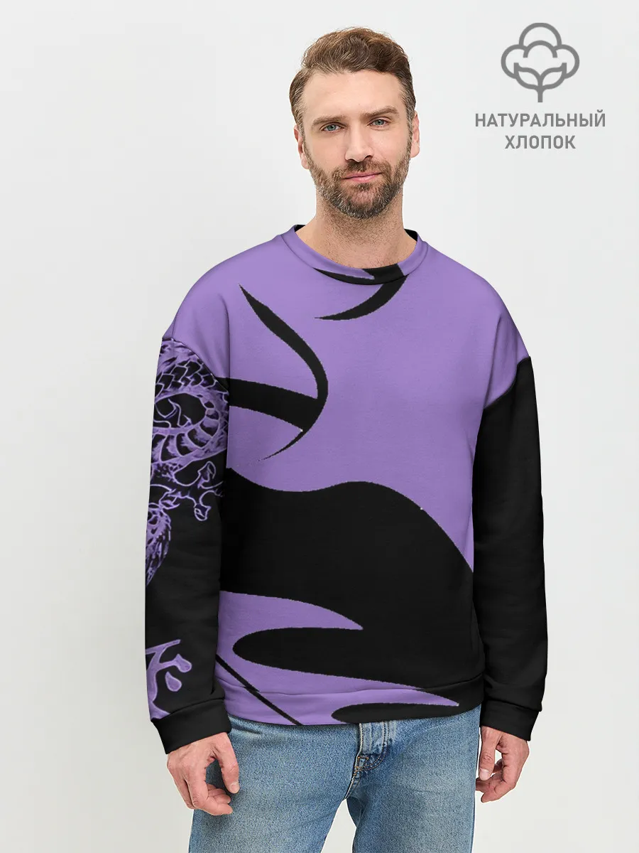 Мужской свитшот базовый / Дракон