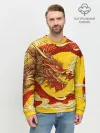 Мужской свитшот базовый / Китайский Дракон, China Dragon