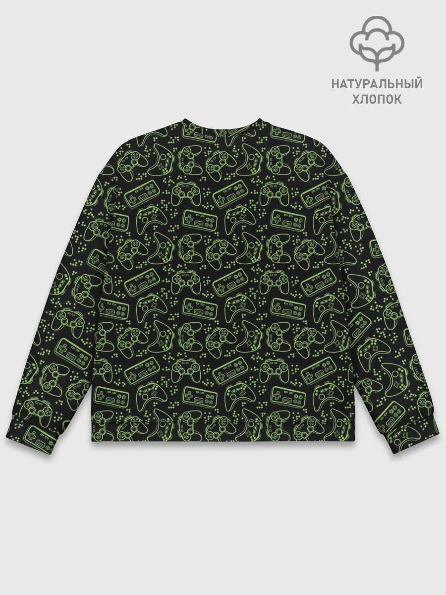 Мужской свитшот базовый / Джойстики