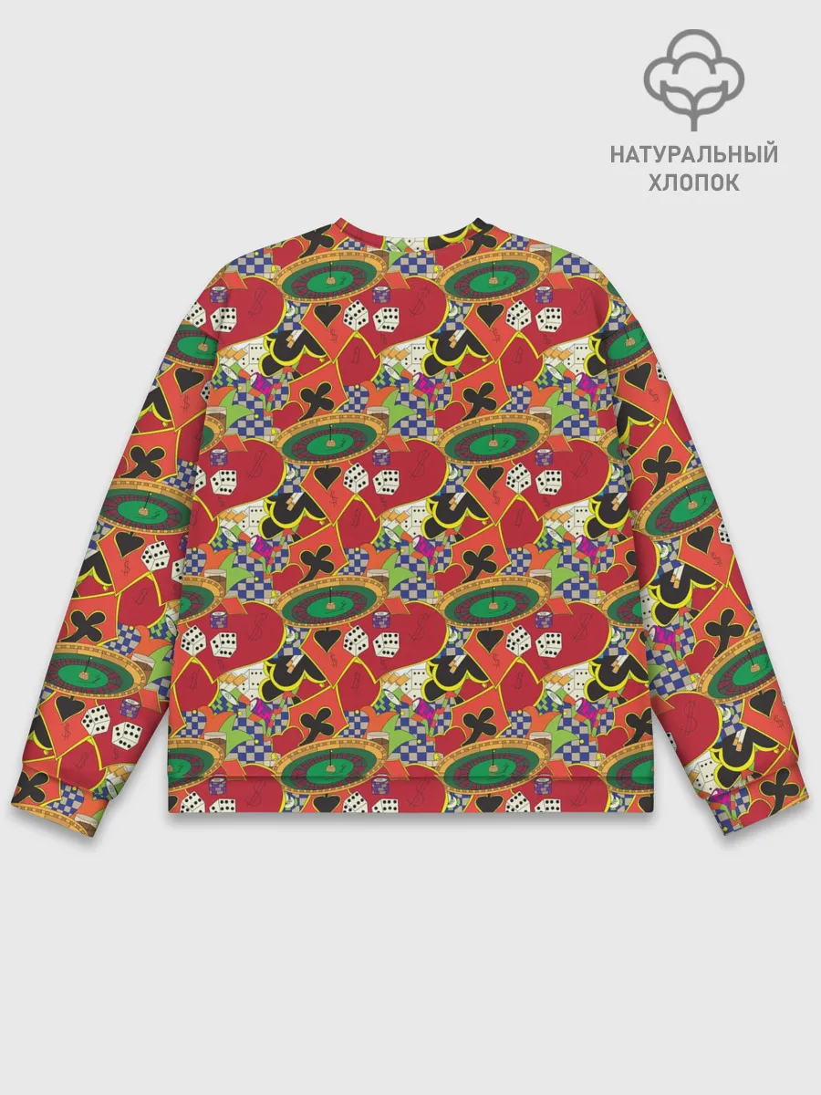 Мужской свитшот базовый / Казино