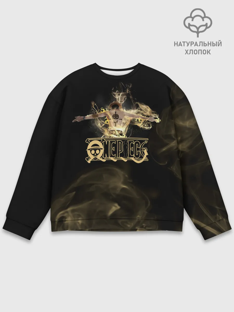 Мужской свитшот базовый / Портгас Д. Эйс One Piece
