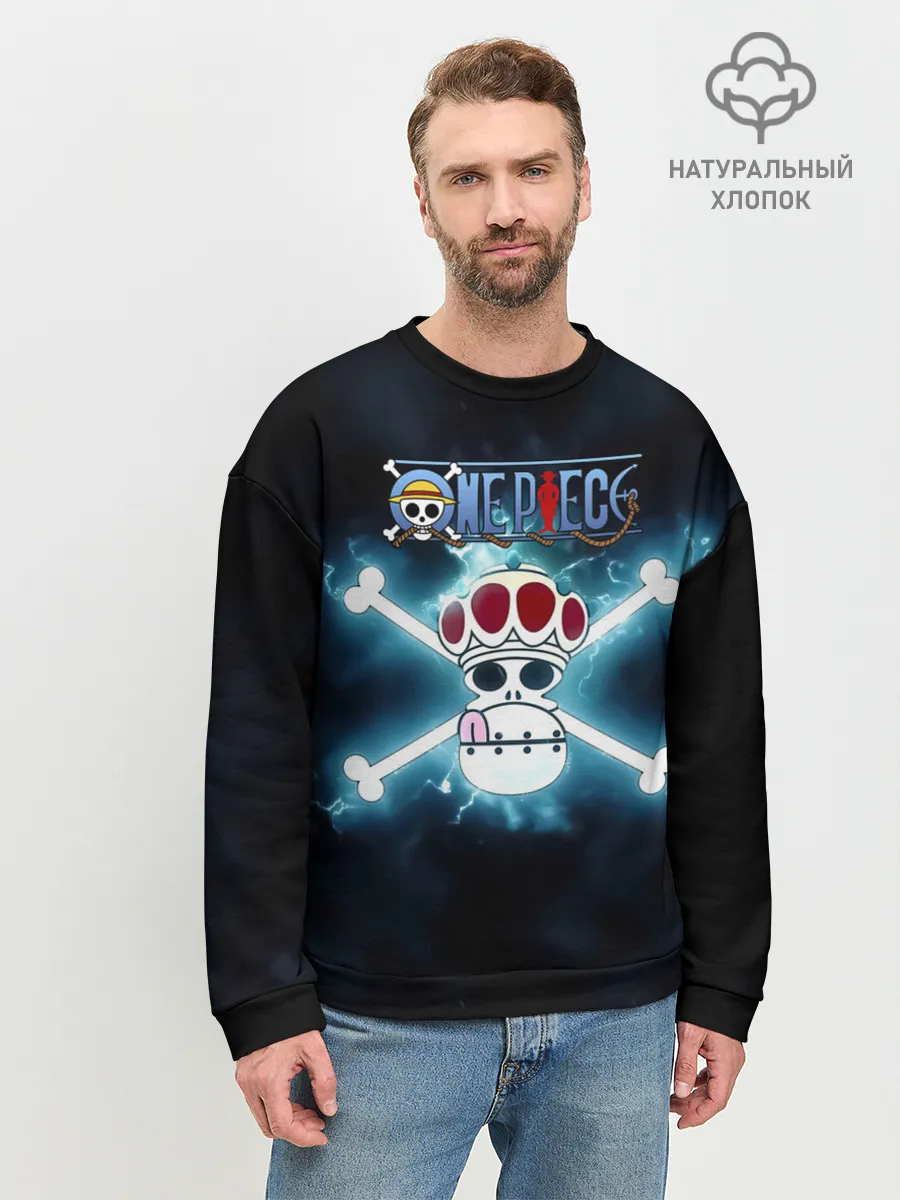 Мужской свитшот базовый / Пираты Вапола One Piece