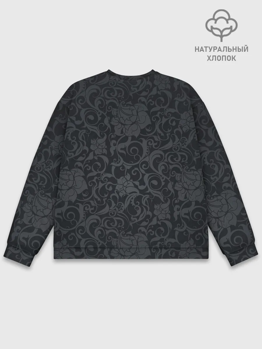 Мужской свитшот базовый / Dark Pattern