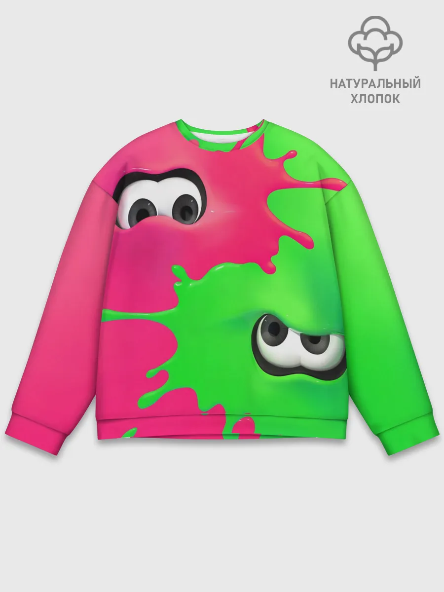 Мужской свитшот базовый / Splatoon