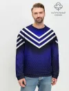 Мужской свитшот базовый / Sport blue style
