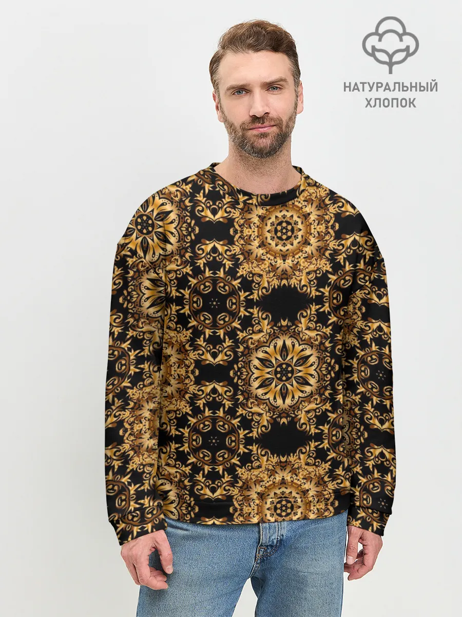 Мужской свитшот базовый / классические узоры