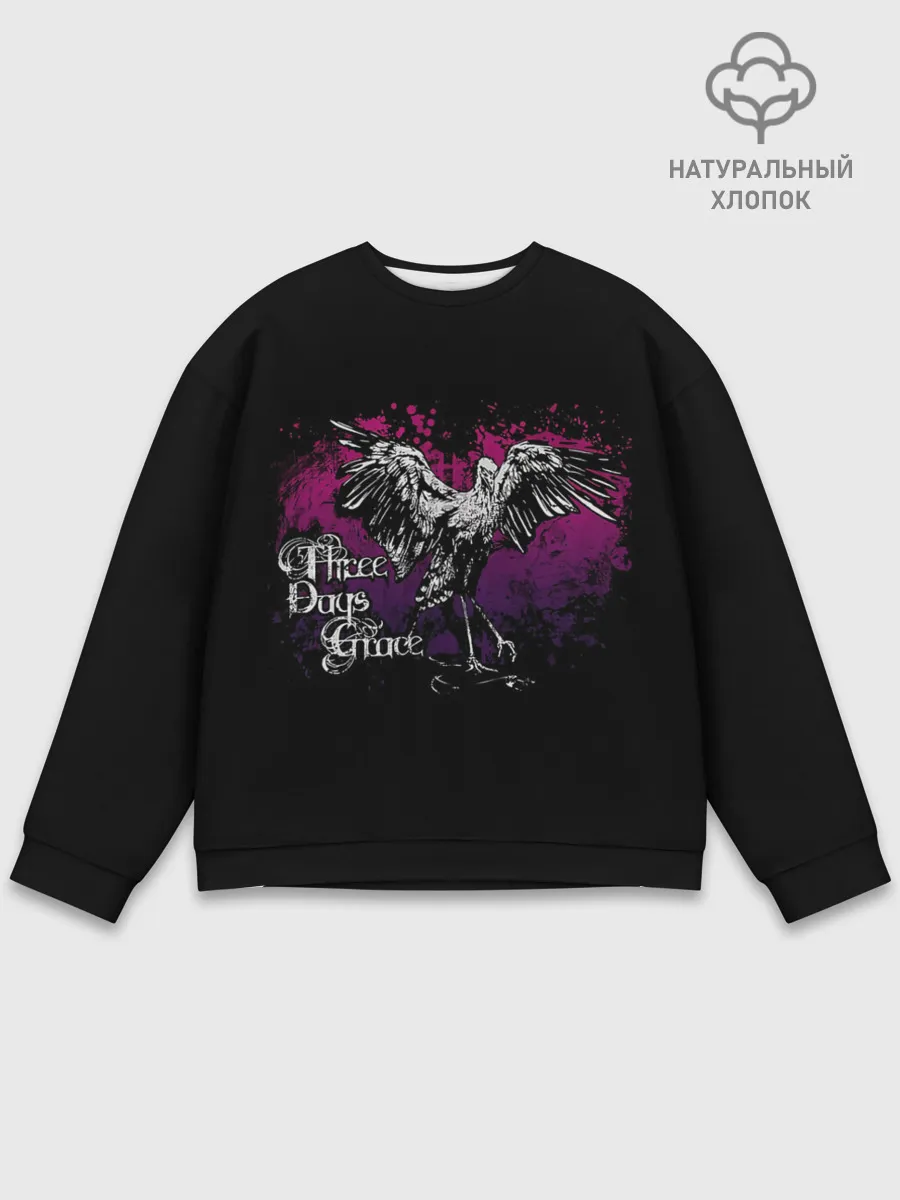 Мужской свитшот базовый / Three Days Grace