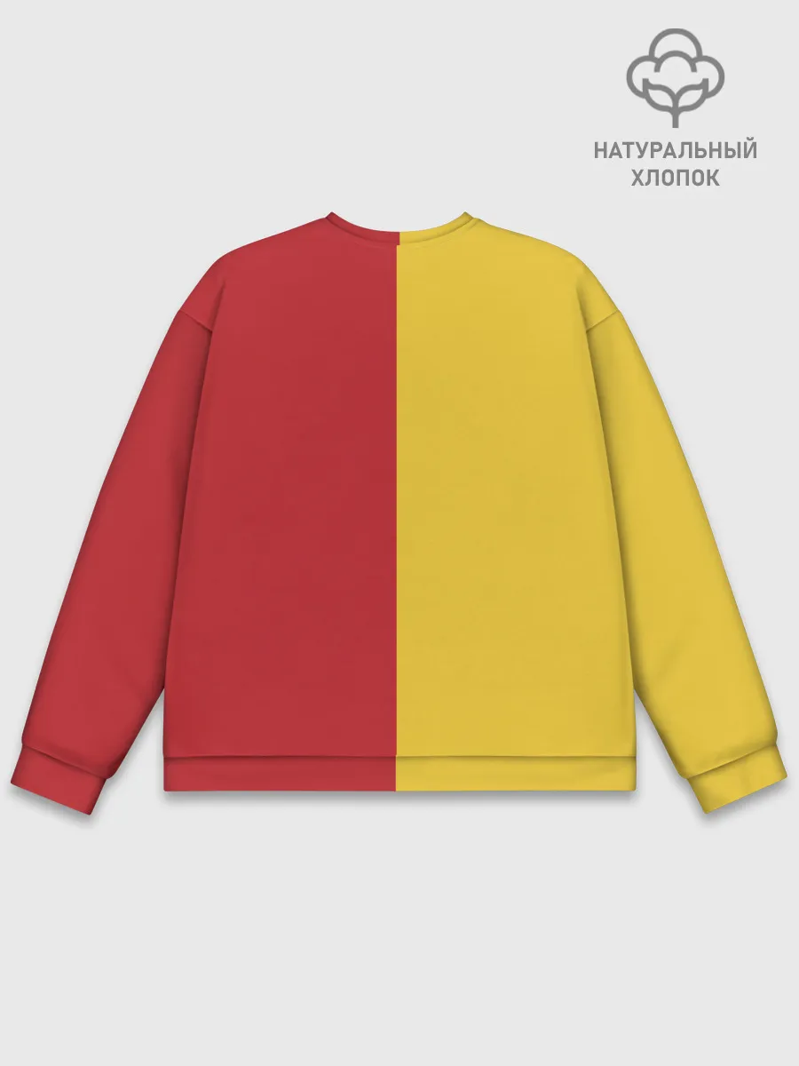 Мужской свитшот базовый / Удар Луффи | One Piece