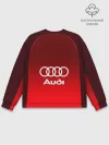 Мужской свитшот базовый / AUDI красная сетка