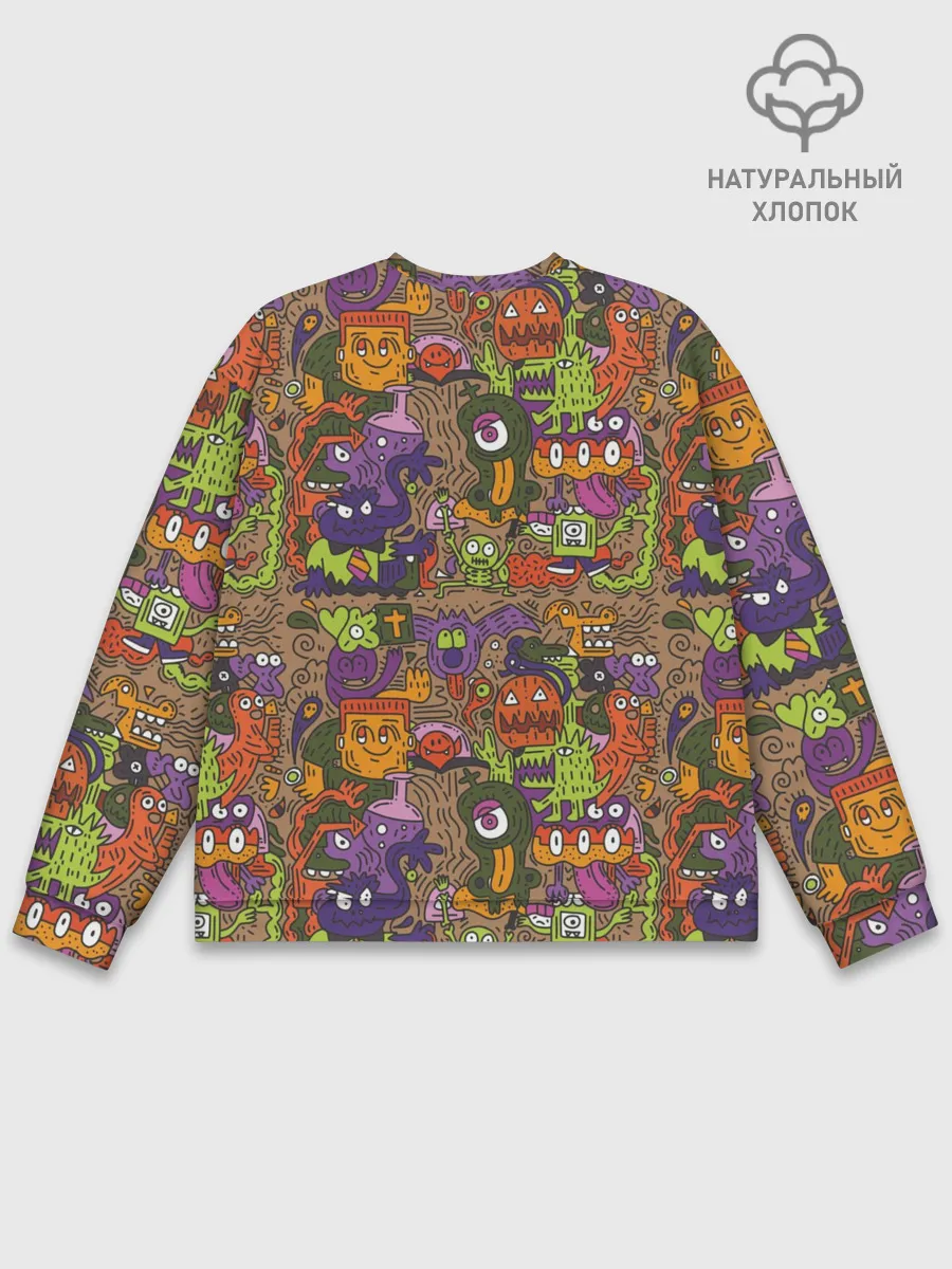 Мужской свитшот базовый / Монсты