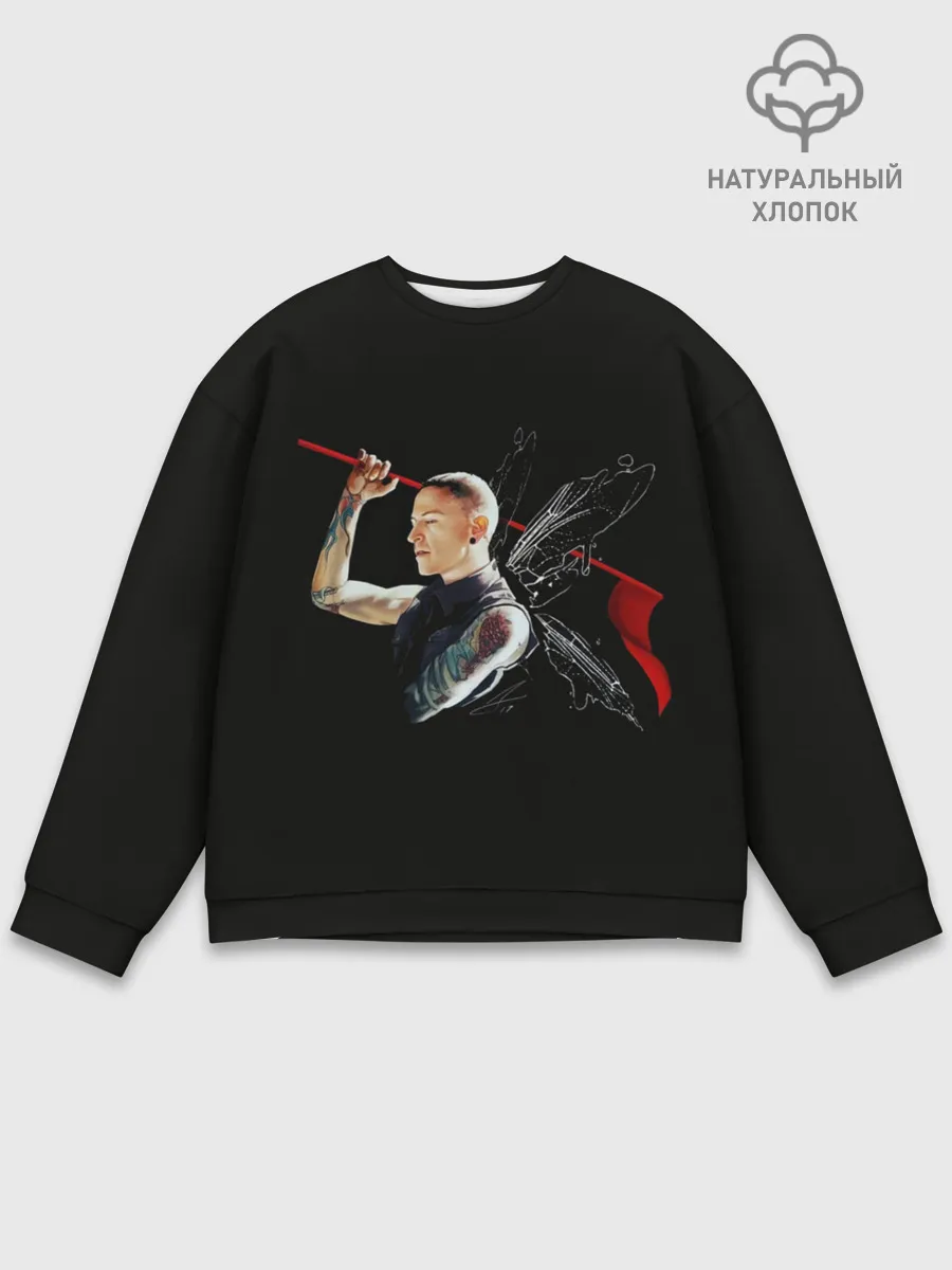 Мужской свитшот базовый / Бабочка Честер