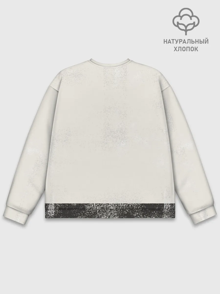 Мужской свитшот базовый / Самурай на коне