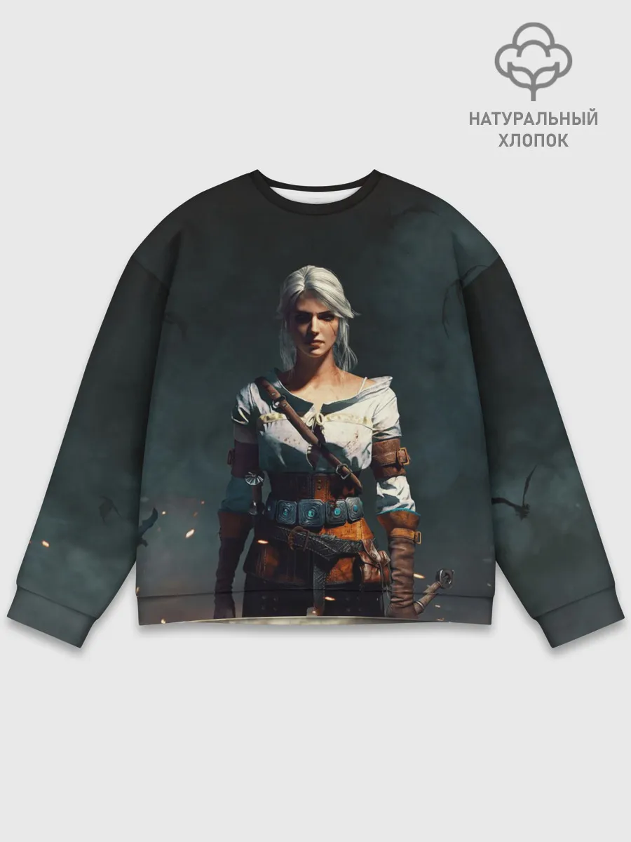 Мужской свитшот базовый / THE WITCHER CIRI